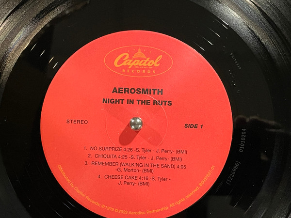 Aerosmith - Night In The Ruts | Capitol Records (b0037627-01) - 2 Aerosmith - Night In The Ruts | Capitol Records (b0037627-01) - 2