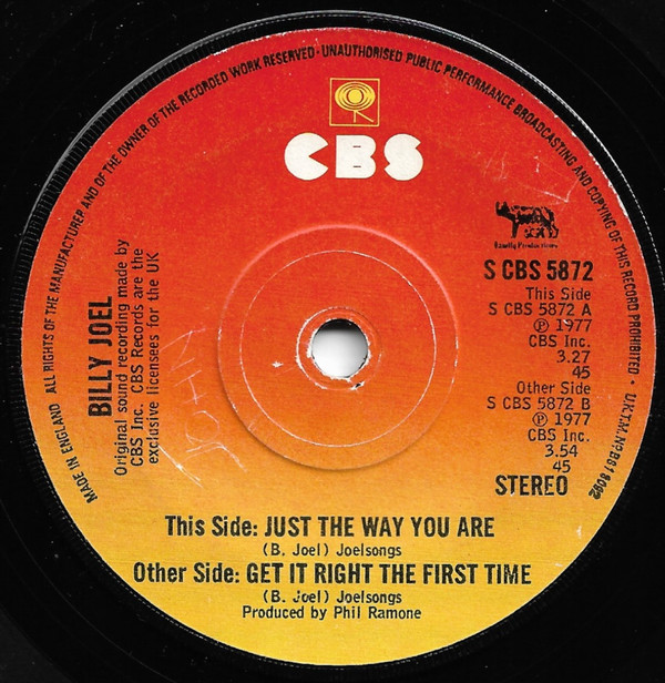 Just The Way You Are