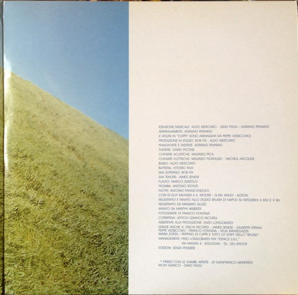 Gino Paoli - L'Ufficio Delle Cose Perdute | Ricordi (SMRL 6395) - 3