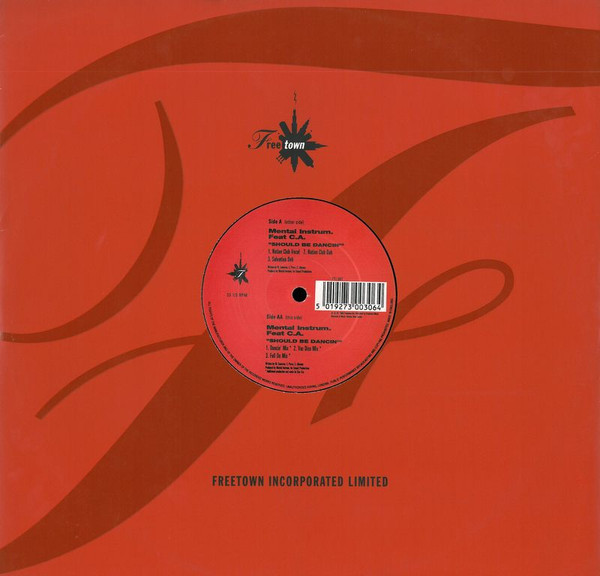Mental Instrum Featuring Colonel Abrams - Should Be Dancin' | Freetown Inc (FTI 30T) - 3
