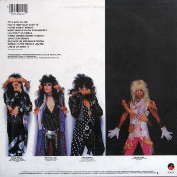 Mötley Crüe - Theatre Of Pain | Elektra (96 04181) - 2 Mötley Crüe - Theatre Of Pain | Elektra (96 04181) - 2