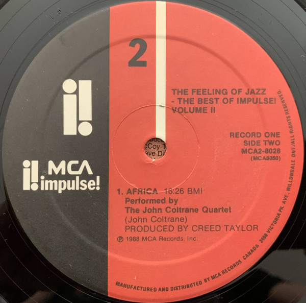 The Feeling Of Jazz - The Best Of Impulse! Volume II