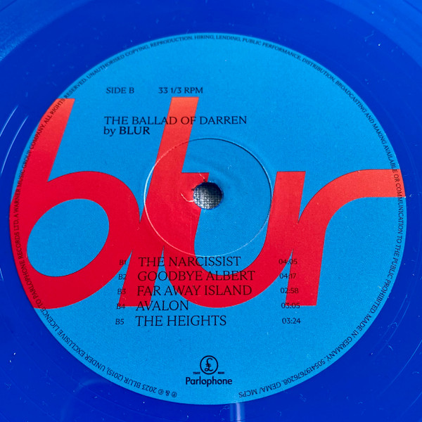 Blur - The Ballad Of Darren | Parlophone (505419766019) - 8 Blur - The Ballad Of Darren | Parlophone (505419766019) - 8
