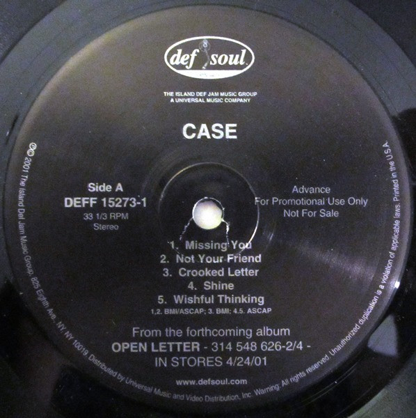 Case - Open Letter | Def Soul (DEFF 15273-1) - 2 Case - Open Letter | Def Soul (DEFF 15273-1) - 2