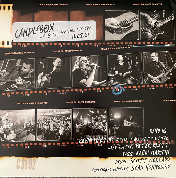 Candlebox - Live At The Neptune Theatre | Pavement Entertainment (PVMT 7000) - 3