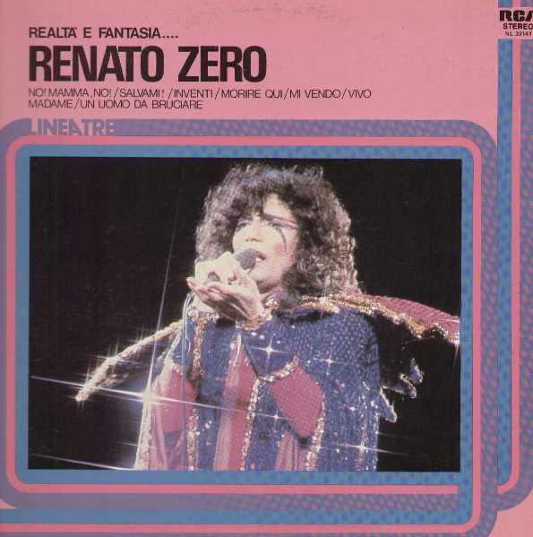 Renato Zero - Realtà E Fantasia... | RCA (NL 33141)