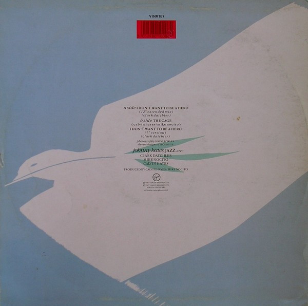 Johnny Hates Jazz - I Don't Want To Be A Hero | Virgin (VINX 187) - 2