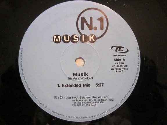 N.1 - Musik | No Colors (NC 0065 MX) - 3