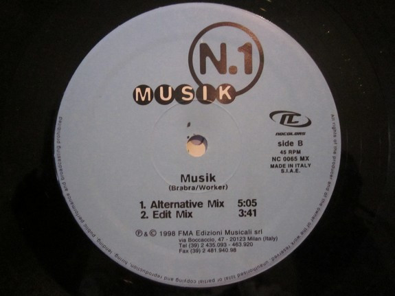 N.1 - Musik | No Colors (NC 0065 MX) - 4