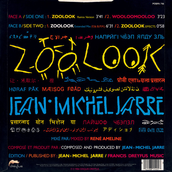 Jean-Michel Jarre - Zoolook | Polydor (POSPX 718) - 2 Jean-Michel Jarre - Zoolook | Polydor (POSPX 718) - 2