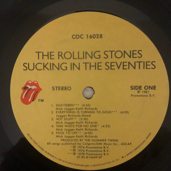 The Rolling Stones - Sucking In The Seventies | Rolling Stones Records (COC 16028) - 3 The Rolling Stones - Sucking In The Seventies | Rolling Stones Records (COC 16028) - 3