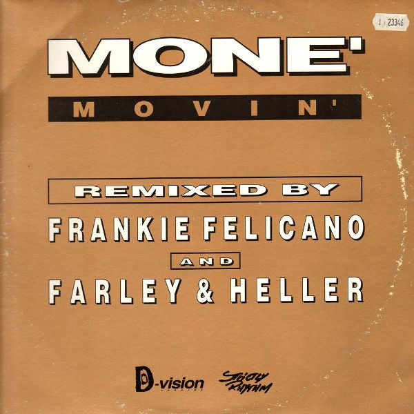 Mone' - Movin' | D:vision Records (DVDM 140)
