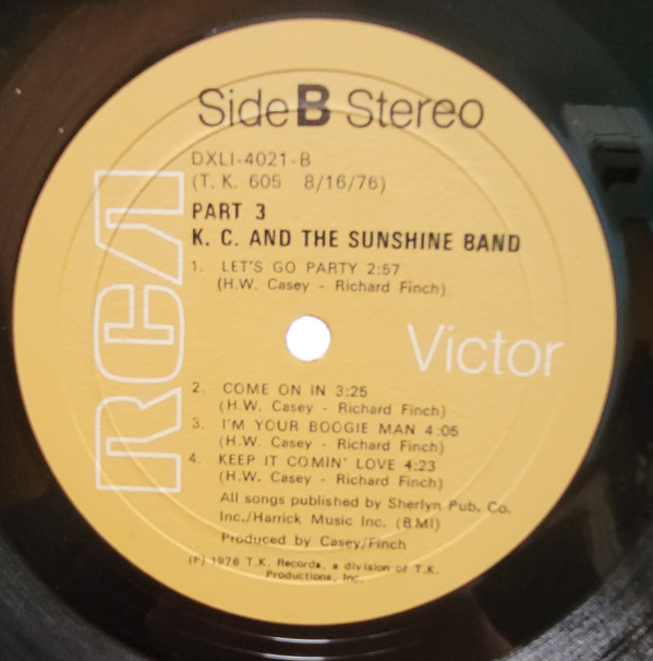 KC & The Sunshine Band (Part 3)