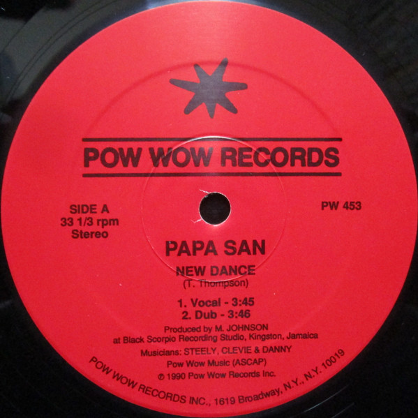Papa San - New Dance | Pow Wow Records (PW 453)