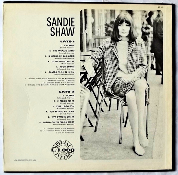 Sandie Shaw - Sandie Shaw | Pye Records (SIP 17) - 2