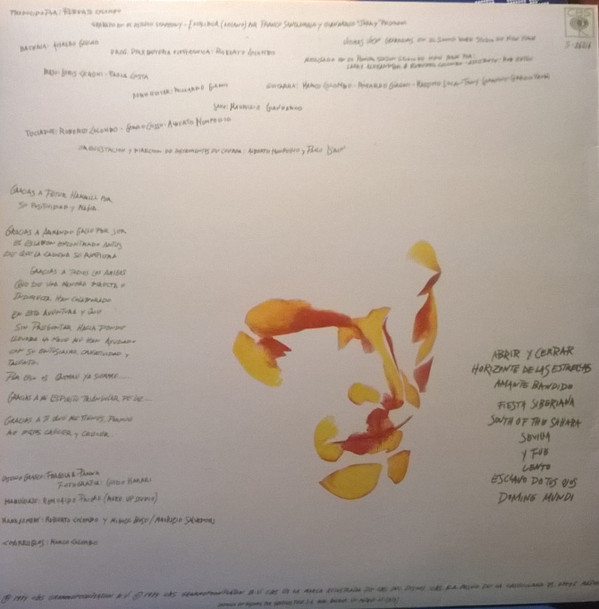 Miguel Bosé - Bandido | CBS (S 26216) - 2 Miguel Bosé - Bandido | CBS (S 26216) - 2