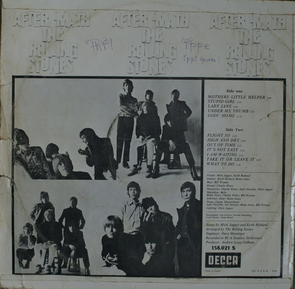 The Rolling Stones - After-Math | Decca (158.021) - 2 The Rolling Stones - After-Math | Decca (158.021) - 2