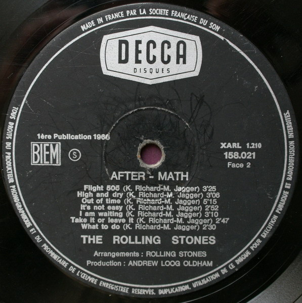 The Rolling Stones - After-Math | Decca (158.021) - 3 The Rolling Stones - After-Math | Decca (158.021) - 3