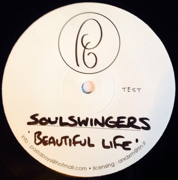 Soulswingers - Beautiful Life | Pastaboys Records (PB005) - main Soulswingers - Beautiful Life | Pastaboys Records (PB005) - main