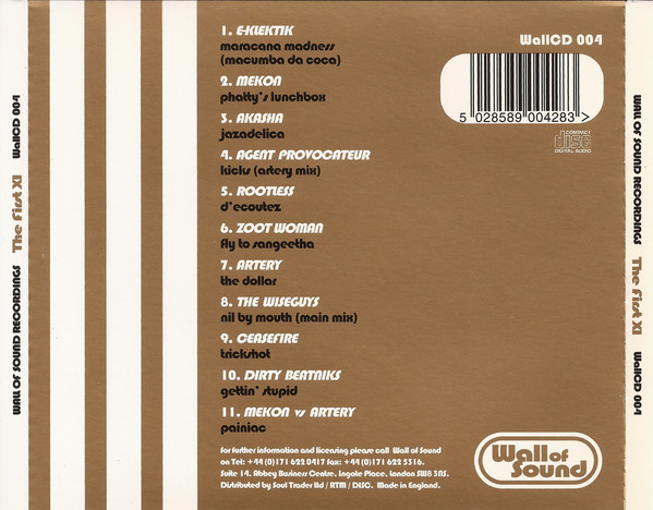 Various - The First XI | Wall Of Sound (WallCD 004) - 2