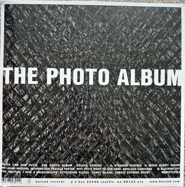 Death Cab For Cutie - The Photo Album | Barsuk Records (BARK21LPDLX) - 2 Death Cab For Cutie - The Photo Album | Barsuk Records (BARK21LPDLX) - 2