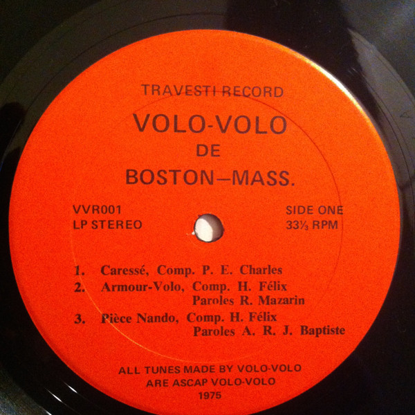 Volo-Volo De Boston-Mass. - Caressé | Travesti Records (VVR 001) - 3 Volo-Volo De Boston-Mass. - Caressé | Travesti Records (VVR 001) - 3