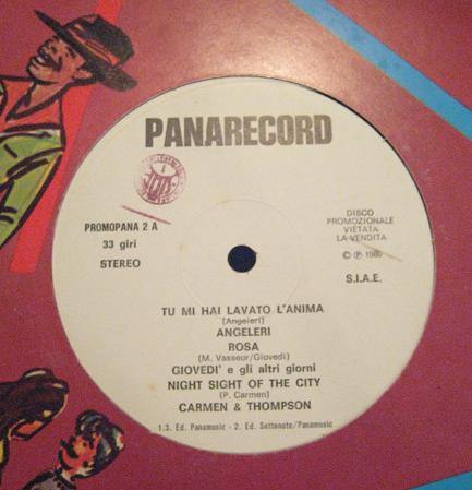 Various - Untitled | Panarecord (PROMOPANA 2) - main Various - Untitled | Panarecord (PROMOPANA 2) - main