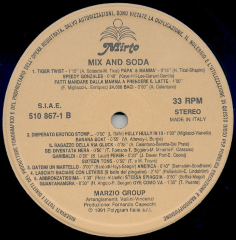 Marzio Group - Mix & S.o.d.a. | Mirto (510 867-1) - 4 Marzio Group - Mix & S.o.d.a. | Mirto (510 867-1) - 4