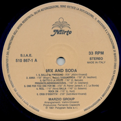 Marzio Group - Mix & S.o.d.a. | Mirto (510 867-1) - 3 Marzio Group - Mix & S.o.d.a. | Mirto (510 867-1) - 3