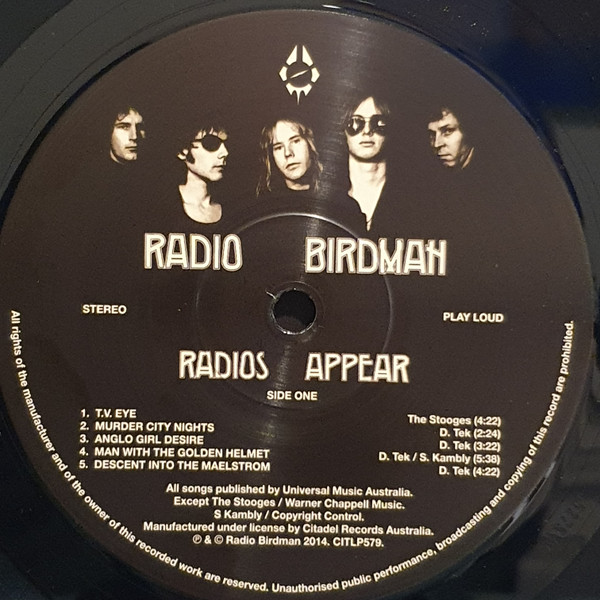 Radio Birdman - Radios Appear | Citadel (CITLP579) - 3 Radio Birdman - Radios Appear | Citadel (CITLP579) - 3