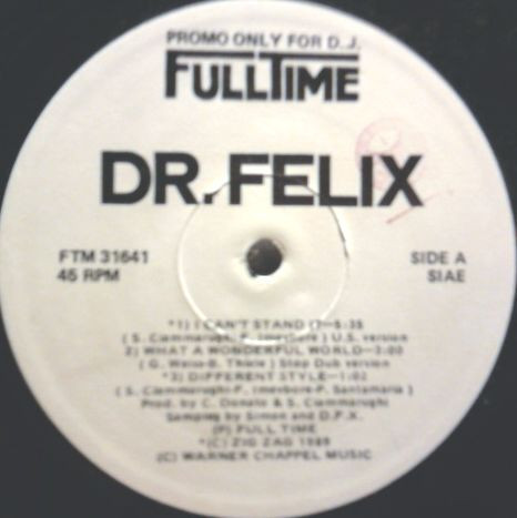 Dr. Felix / Xantic The KSI-Sound's Rulers - Untitled | Full Time Records (FTM 31641)