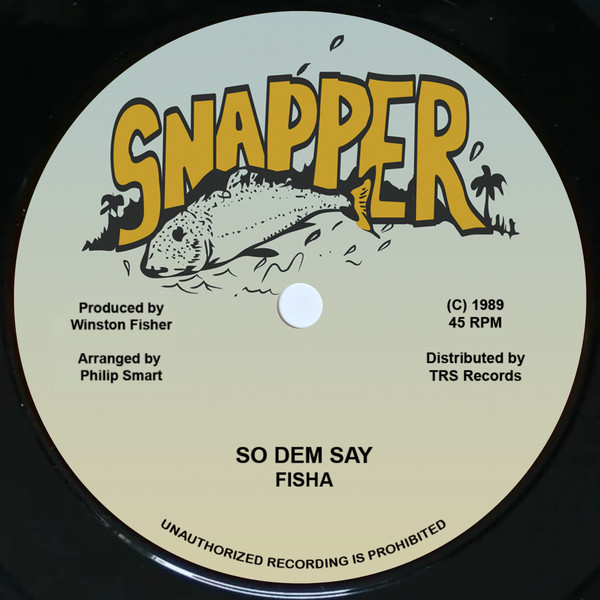 Fisha - So Dem Say | Snapper (TRS-SNP-1) - main