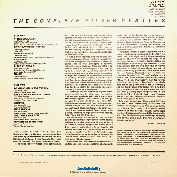 The Complete Silver Beatles
