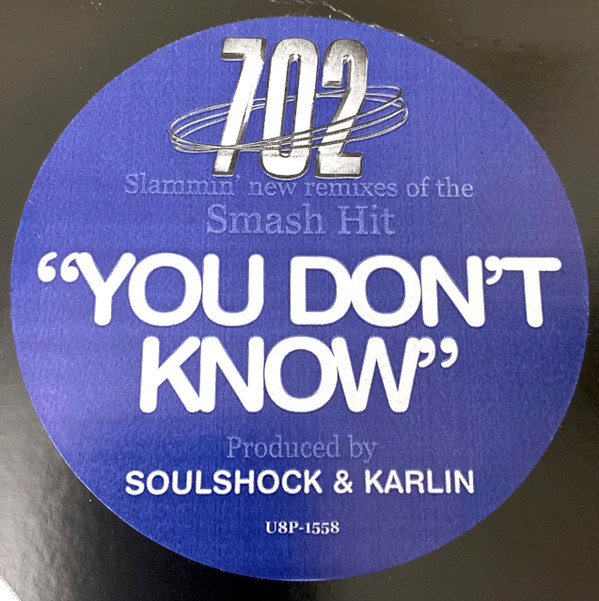 702 - You Don't Know | Motown (U8P-1558)