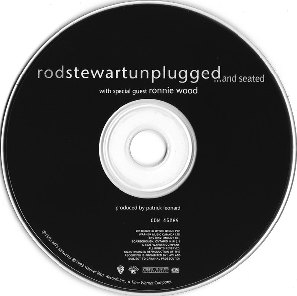 Rod Stewart - Unplugged ...And Seated | Warner Bros. Records (CDW 45289) - 3 Rod Stewart - Unplugged ...And Seated | Warner Bros. Records (CDW 45289) - 3