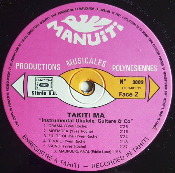 "Instrumental Ukulele Guitare & Co" - A Mataitai A Faaroo A Moemoea