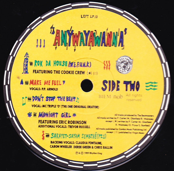 The Beatmasters - Anywayawanna | Rhythm King (LEFT LP 10) - 4 The Beatmasters - Anywayawanna | Rhythm King (LEFT LP 10) - 4