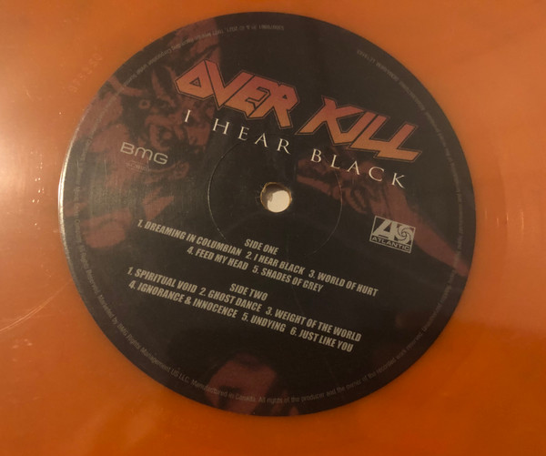 Overkill - I Hear Black | Atlantic (538676961) - 4 Overkill - I Hear Black | Atlantic (538676961) - 4