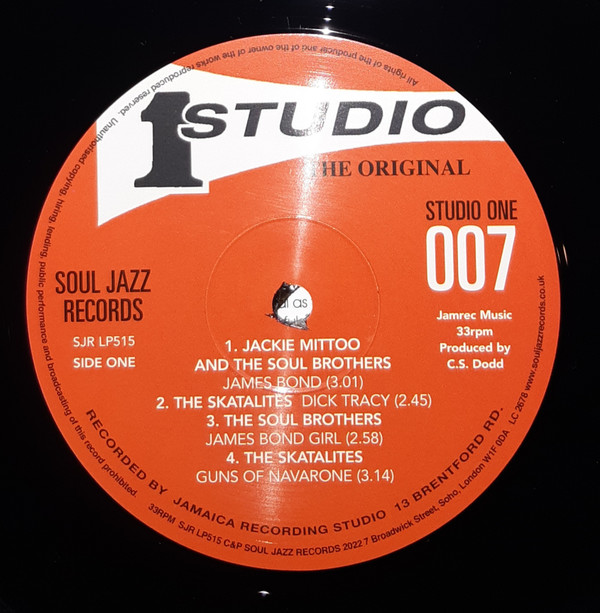 Various - Studio One 007 - Licensed To Ska | Soul Jazz Records (SJR LP515) - 9 Various - Studio One 007 - Licensed To Ska | Soul Jazz Records (SJR LP515) - 9