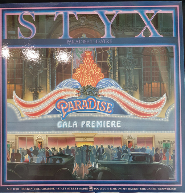 Styx - Paradise Theatre | A&M Records (SP-3719)