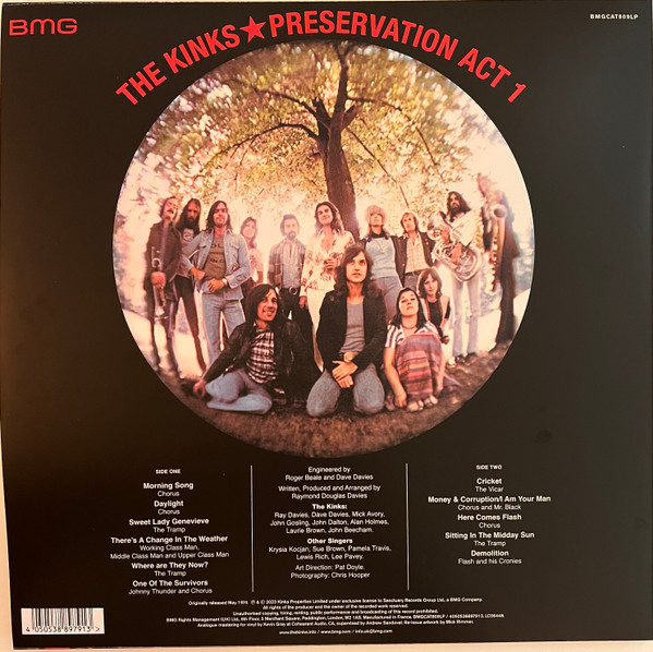 The Kinks - Preservation Act 1 | BMG (BMGCAT809LP) - 2 The Kinks - Preservation Act 1 | BMG (BMGCAT809LP) - 2