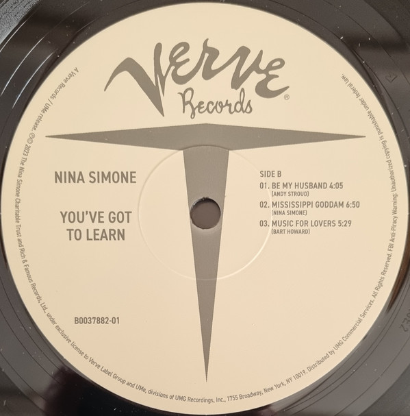 Nina Simone - You've Got To Learn [Vinyl] | Verve Records (B0037882-01) - 5
