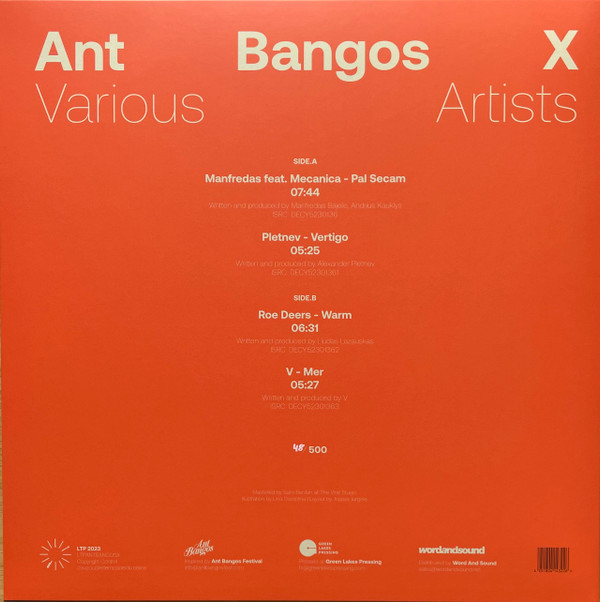 Various - Ant Bangos X | Le Temps Perdu (LTPANTBANGOSX) - 2