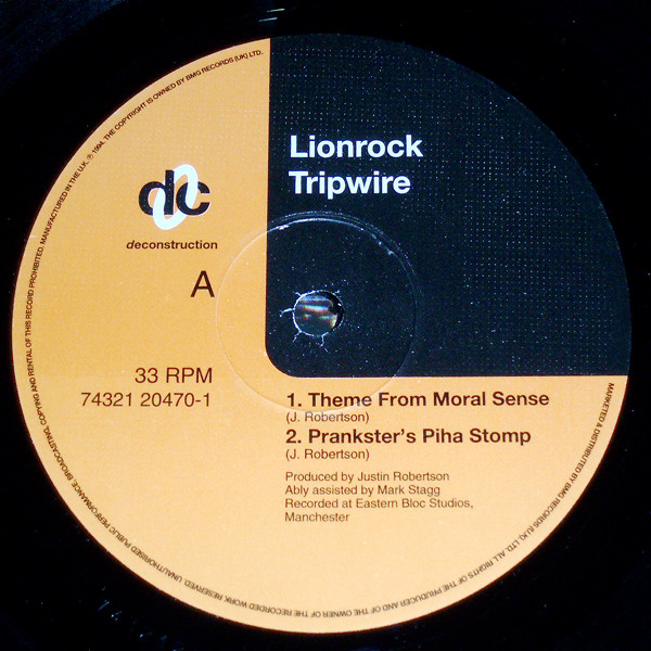 Lionrock - Tripwire | Deconstruction (74321 204701) - 3