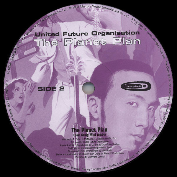 United Future Organization - The Planet Plan | Talkin' Loud (TLXX 27) - 2