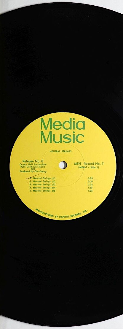 Release No. 8 - Neutral Strings In Motion - No. 7