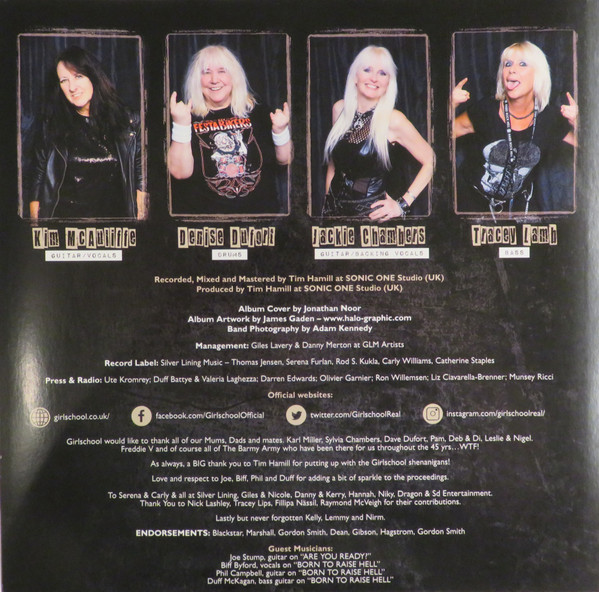 Girlschool - WTFortyFive? | Silver Lining Music (SLM050P42) - 4