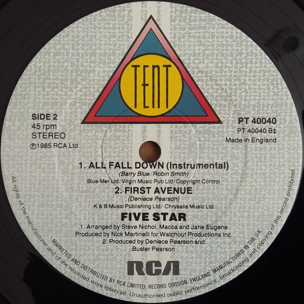 Five Star - All Fall Down | Tent (PT 40040) - 4 Five Star - All Fall Down | Tent (PT 40040) - 4
