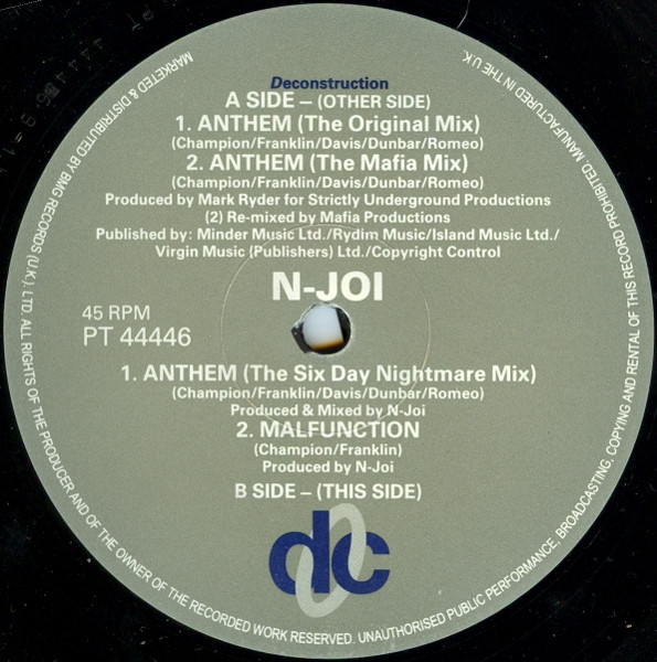 N-Joi - Anthem | Deconstruction (PT 44446) - 3