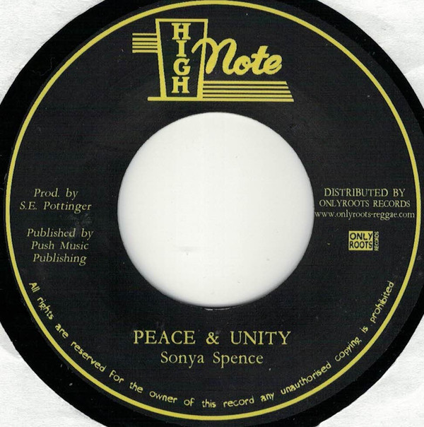 Sonya Spence - Peace & Unity | High Note (none) - main